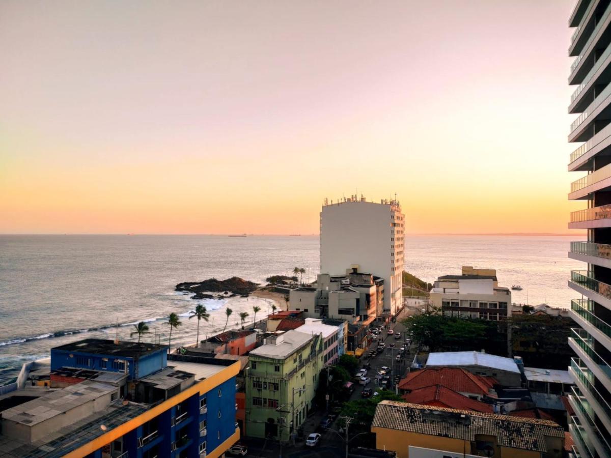 Smart Farol Da Barra - Vista Mar Com Varanda Arejada Lägenhet Salvador Exteriör bild