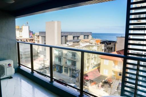 Smart Farol Da Barra - Vista Mar Com Varanda Arejada Lägenhet Salvador Exteriör bild